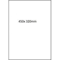450 x 320 mm / 1 per vel