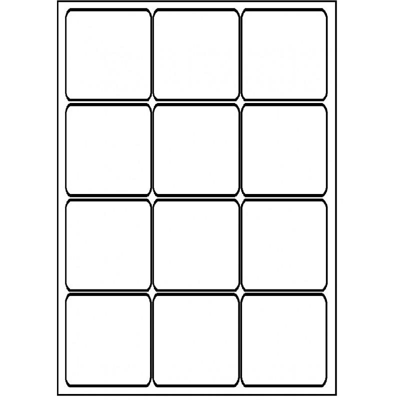 63,5 x 72,0 mm / 12 per vel