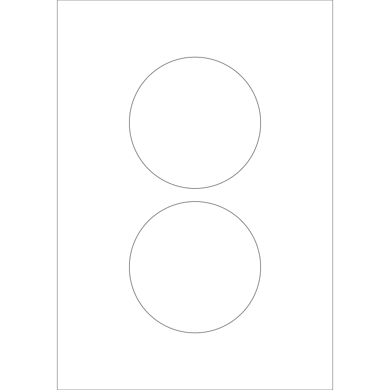 100mm rond / 2 per vel