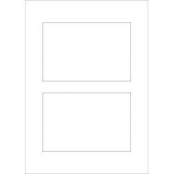 150,0 x 100,0 mm / 2 per vel