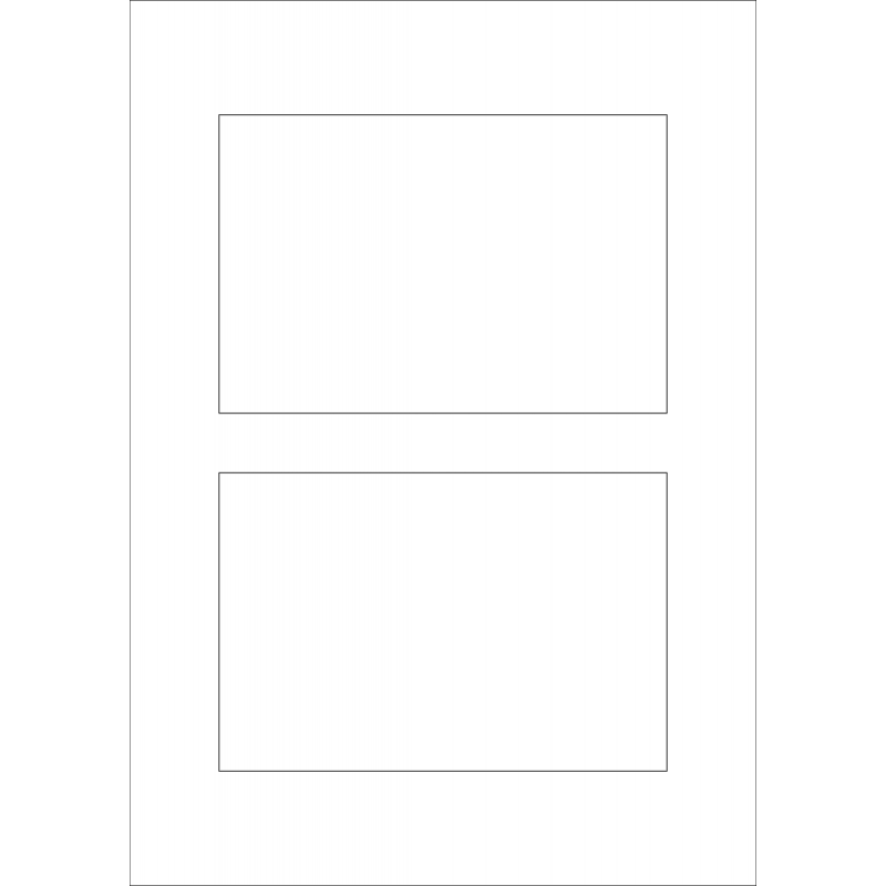 150,0 x 100,0 mm / 2 per vel